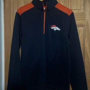 Denver Broncos Navy and Orange Men's Jersey